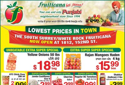 Fruiticana (Greater Vancouver) Flyer July 5 to 10