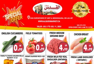 Al-Quds Supermarket Flyer July 5 to 11