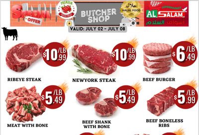 Al-Salam Supermarket Flyer July 2 to 8