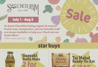 Sweet Cherubim Flyer July 1 to August 5