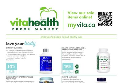 Vita Health Fresh Market Flyer July 4 to 24