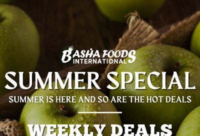 Basha Foods International Flyer July 8 to 21