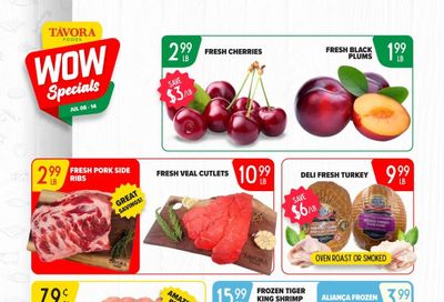Tavora Foods Flyer July 8 to 14