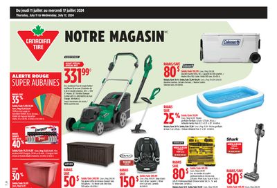 Canadian Tire (QC) Flyer July 11 to 17