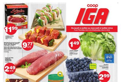 Coop IGA Flyer July 11 to 17