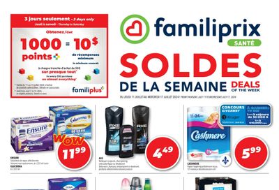 Familiprix Sante Flyer July 11 to 17