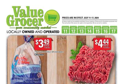 Value Grocer Flyer July 11 to 17