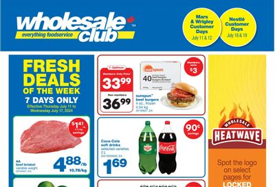Wholesale Club (ON) Flyer July 11 to 31