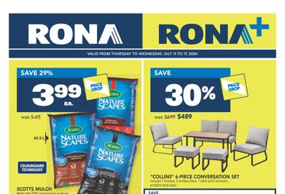 Rona & Rona+ (West) Flyer July 11 to 17