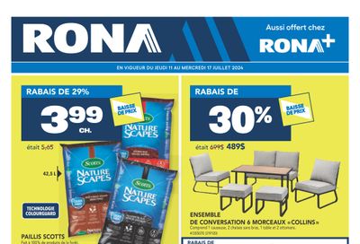 Rona & Rona+ (QC) Flyer July 11 to 17