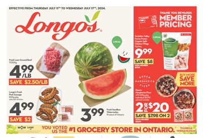 Longo's Flyer July 11 to 17