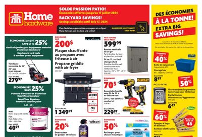 Home Hardware (QC) Flyer July 11 to 17