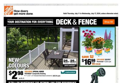 Home Depot (BC) Flyer July 11 to 17