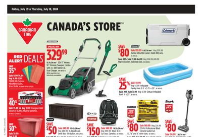 Canadian Tire (West) Flyer July 12 to 18