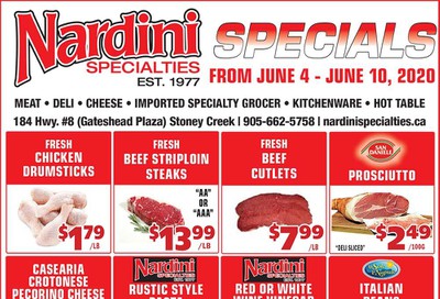 Nardini Specialties Flyer June 4 to 10