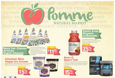 Pomme Natural Market Monthly Flyer June 4 to July 1
