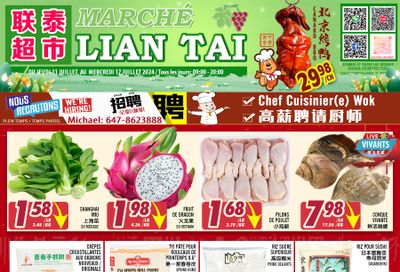 Marche Lian Tai Flyer July 11 to 17