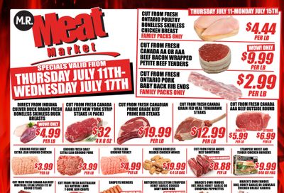 M.R. Meat Market Flyer July 11 to 17