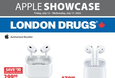 London Drugs Apple Showcase Flyer July 12 to 17