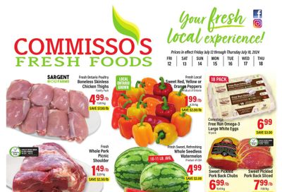 Commisso's Fresh Foods Flyer July 12 to 18