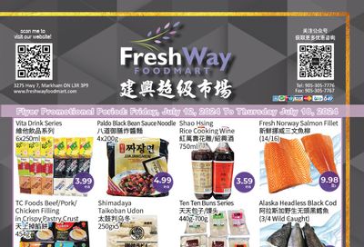 FreshWay Foodmart Flyer July 12 to 18