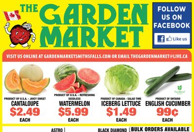 The Garden Market Flyer July 12 to 18