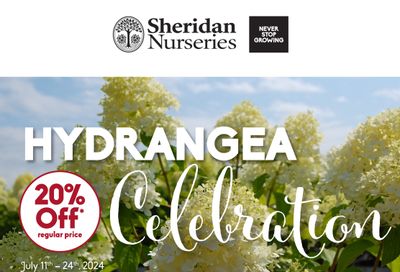 Sheridan Nurseries Flyer July 11 to 24