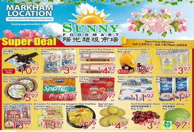 Sunny Foodmart (Markham) Flyer July 12 to 18