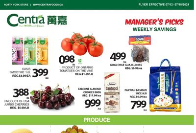 Centra Foods (North York) Flyer July 12 to 18