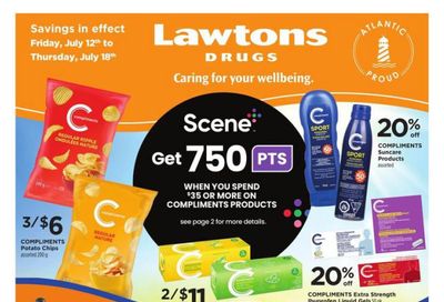 Lawtons Drugs Flyer July 12 to 18