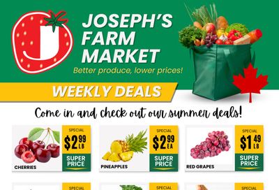 Joseph's Farm Market Flyer July 12 to 17