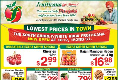 Fruiticana (Greater Vancouver) Flyer July 11 to 17