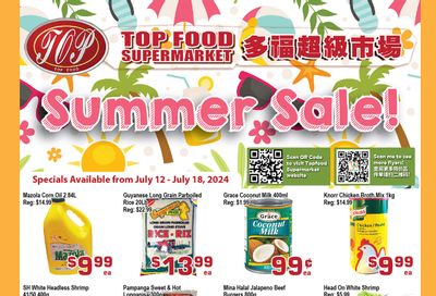 Top Food Supermarket Flyer July 12 to 18