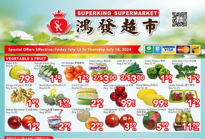 Superking Supermarket (North York) Flyer July 12 to 18