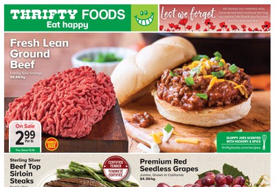 Thrifty Foods Flyer November 7 to 13