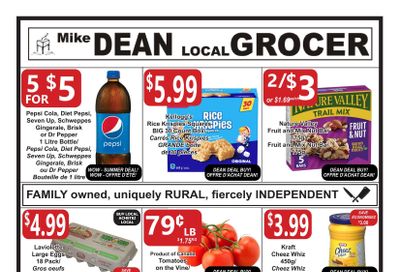 Mike Dean Local Grocer Flyer July 12 to 18