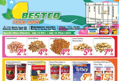 BestCo Food Mart (Etobicoke) Flyer July 12 to 18