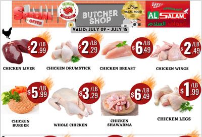 Al-Salam Supermarket Flyer July 9 to 15