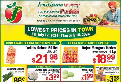 Fruiticana (Calgary) Flyer July 12 to 18