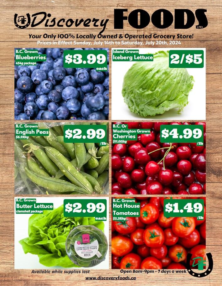 Discovery Foods Flyer July 14 to 20