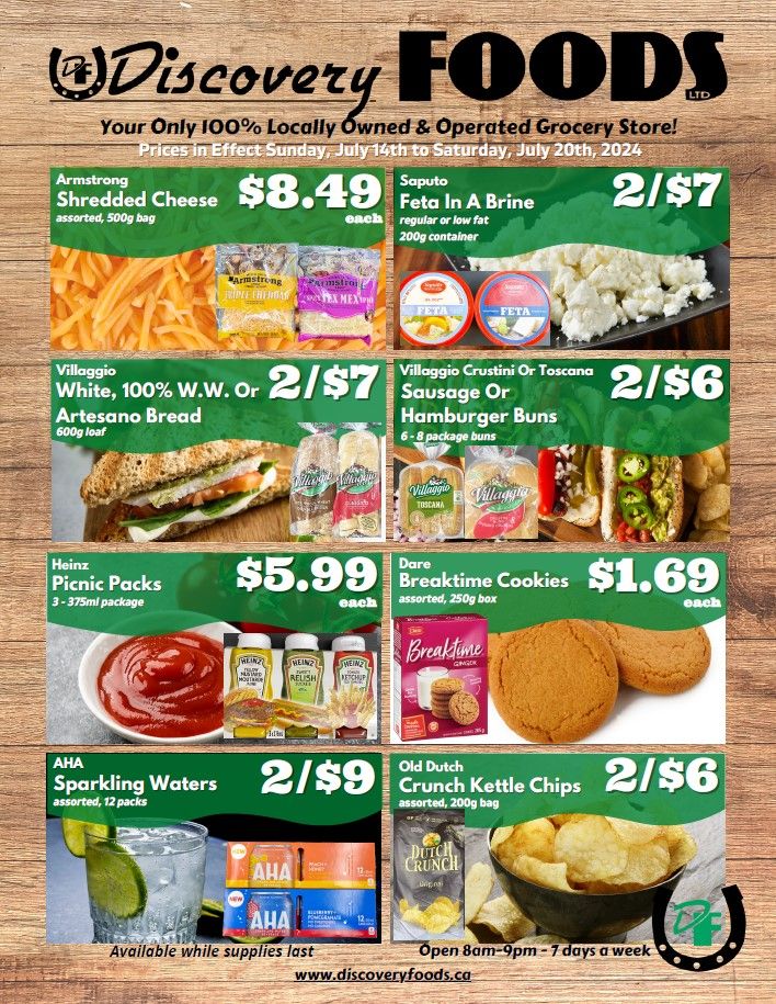Discovery Foods Flyer July 14 to 20
