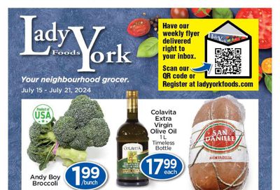 Lady York Foods Flyer July 15 to 21