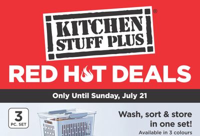 Kitchen Stuff Plus Red Hot Deals Flyer July 15 to 21