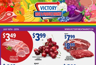 Victory Meat Market Flyer July 16 to 20