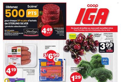 Coop IGA Flyer July 18 to 24