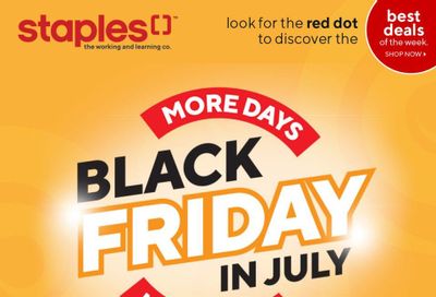 Staples Flyer July 16 to 17