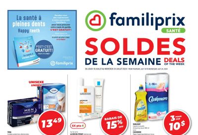 Familiprix Sante Flyer July 18 to 24