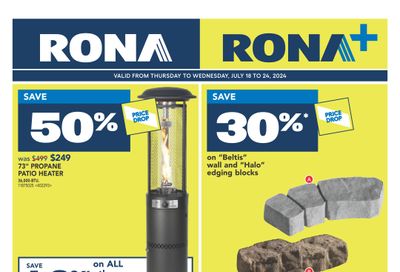 Rona & Rona+ (ON) Flyer July 18 to 24