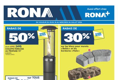 Rona & Rona+ (QC) Flyer July 18 to 24