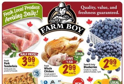 Farm Boy Flyer July 18 to 24